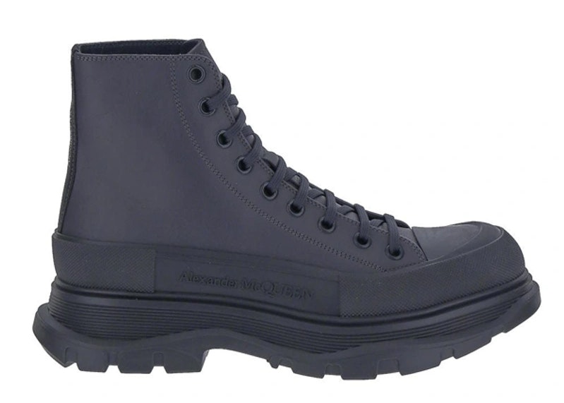 Alexander McQueen Tread Slick Boots Grey
